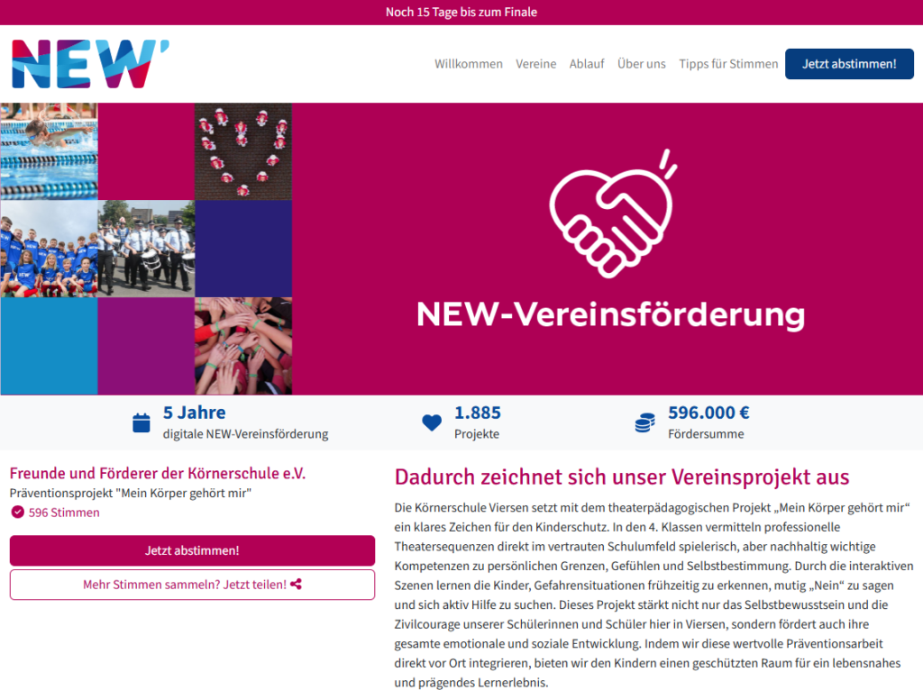 Jetzt handeln